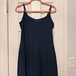 Abercrombie & Fitch Navy Scoop Neck Tank